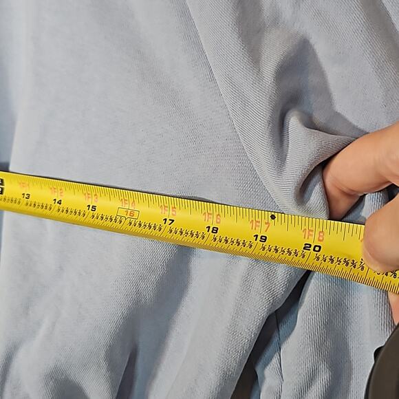 NWOT 3.1 Phillip Lim Raglan French Terry Sweatshirt Light Blue - Picture 5 of 7